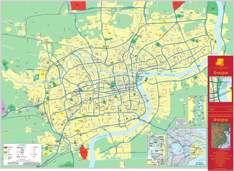 上海城市地图 | Shanghai Map 360