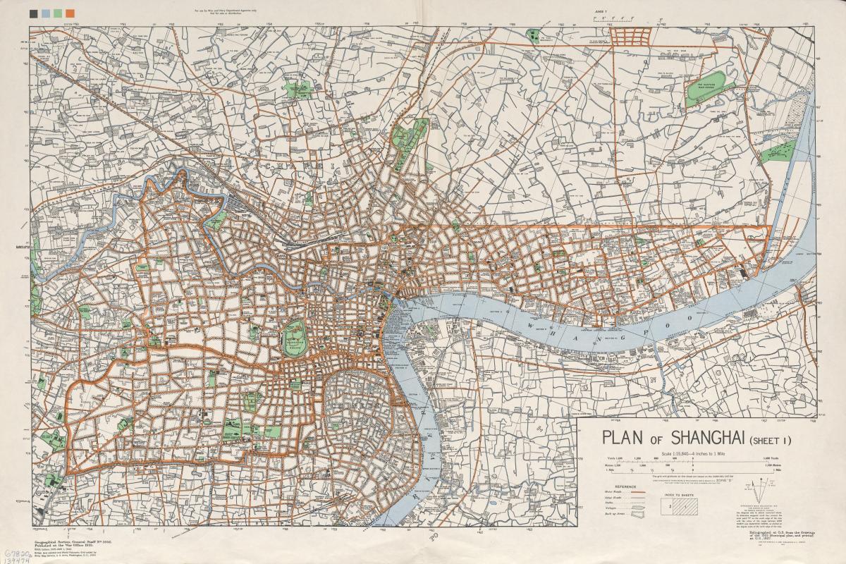 上海历史地图